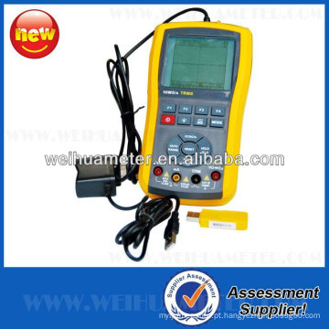 Osciloscópio com tela grande Handheld Digital Oscilloscope e multímetro 2 em 1 Função Auto-range Scopemeter WH310A